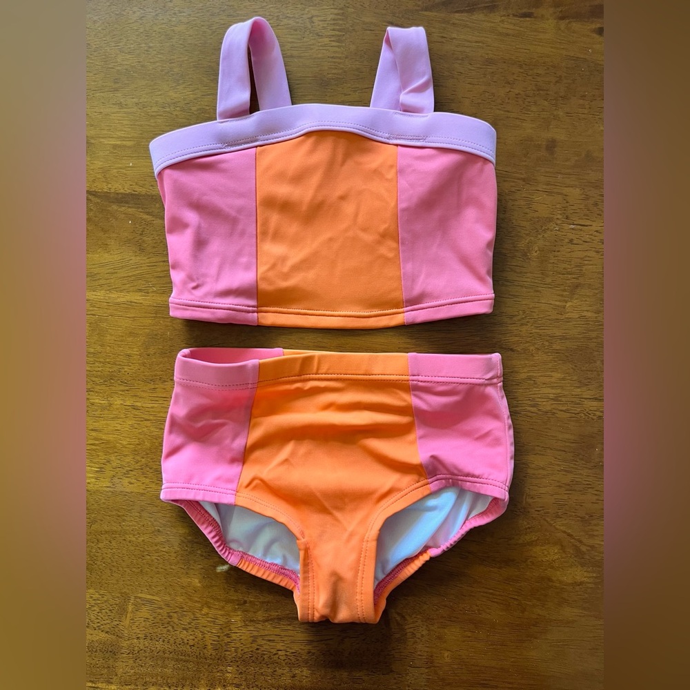 Hanna Andersson two piece swimsuit / girl’s 4T